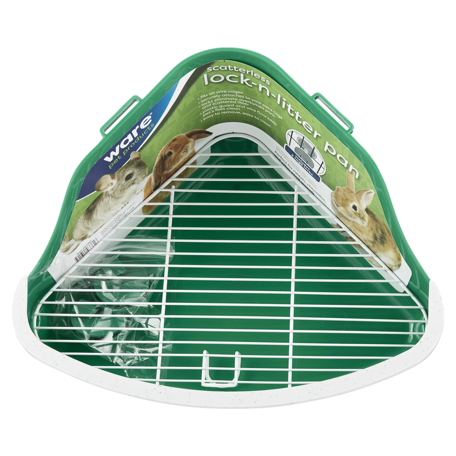 slide 5 of 5, Ware Pet Products Scatterless Lock-N-Litter Pan, 1 ct