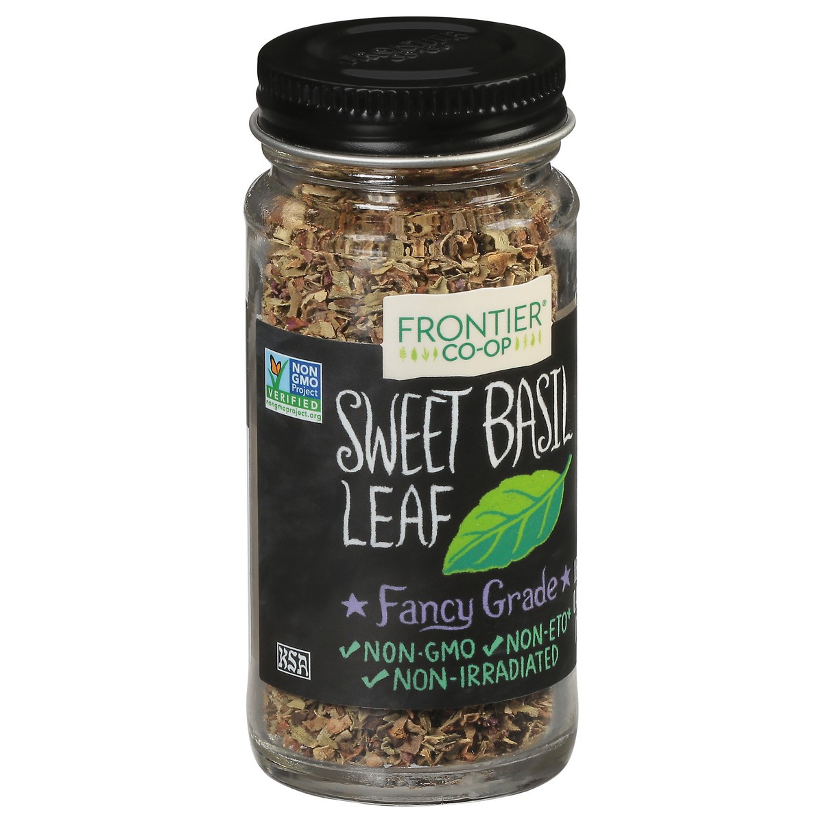 slide 2 of 9, Frontier Co-Op Sweet Basil Leaf 0.48 oz, 0.48 oz