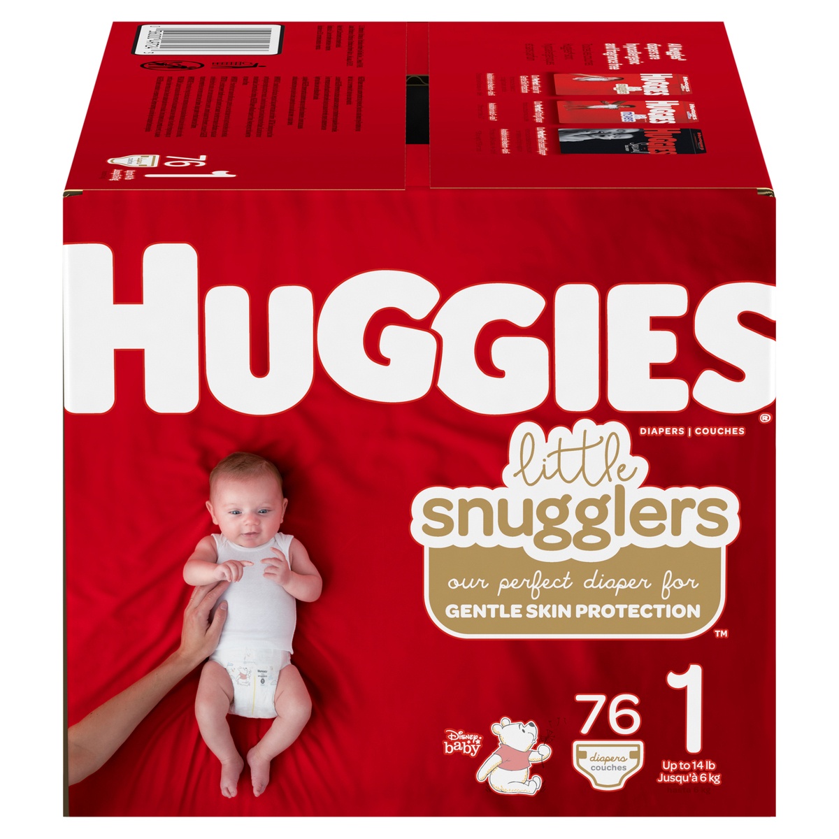 Huggies Little Snugglers Baby Diapers - Size 6 - Shop Diapers at H-E-B