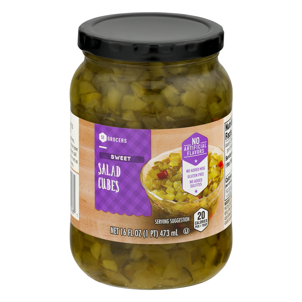slide 1 of 1, SE Grocers Salad Cubes Sweet, 16 oz