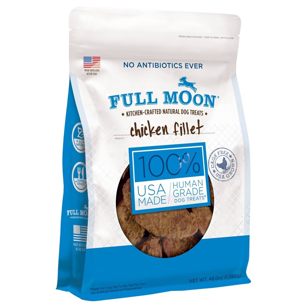 Full Moon Chicken Fillet Chewy Dog Treats 48 oz Shipt