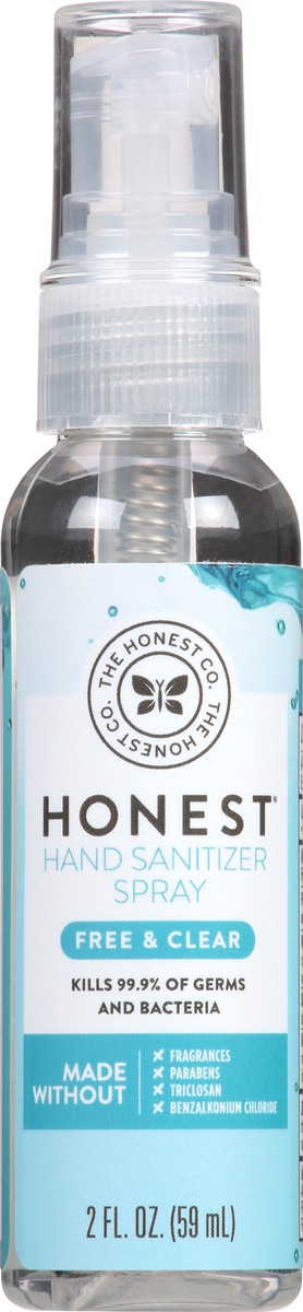 slide 11 of 13, Honest Free & Clear Hand Sanitizer Spray 2 fl oz, 2 fl oz