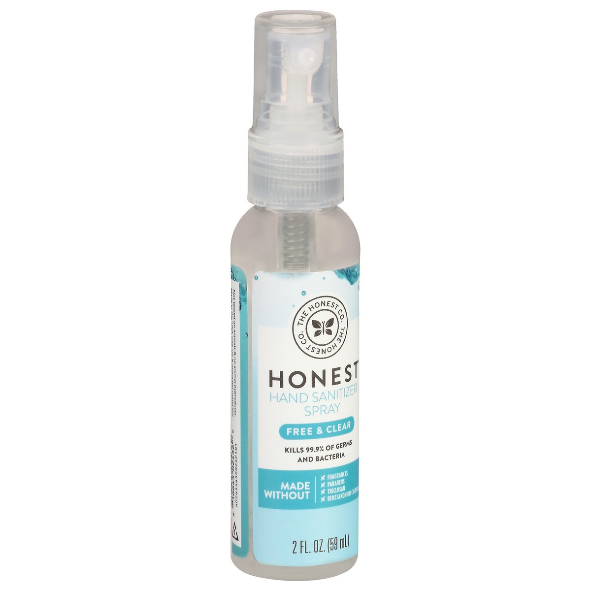 slide 4 of 13, Honest Free & Clear Hand Sanitizer Spray 2 fl oz, 2 fl oz