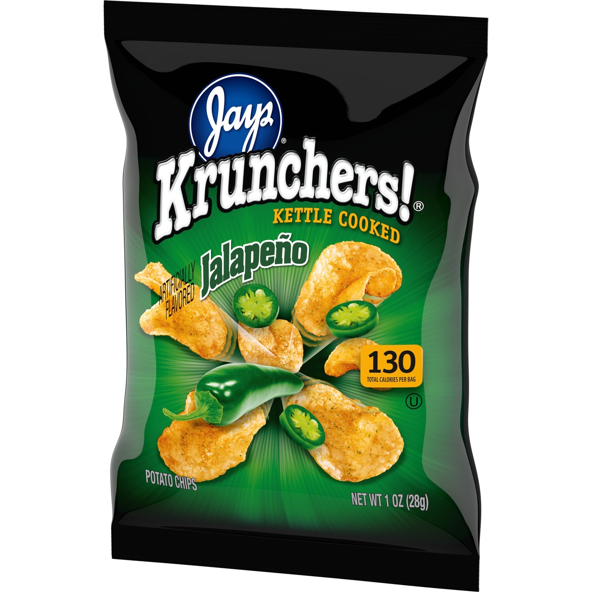 slide 3 of 11, Kruncher's Jalapeno Potato Chip, 1 oz