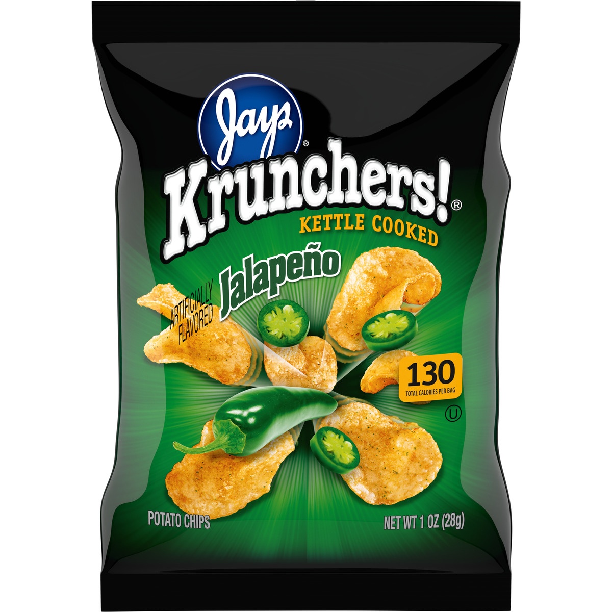 slide 11 of 11, Kruncher's Jalapeno Potato Chip, 1 oz