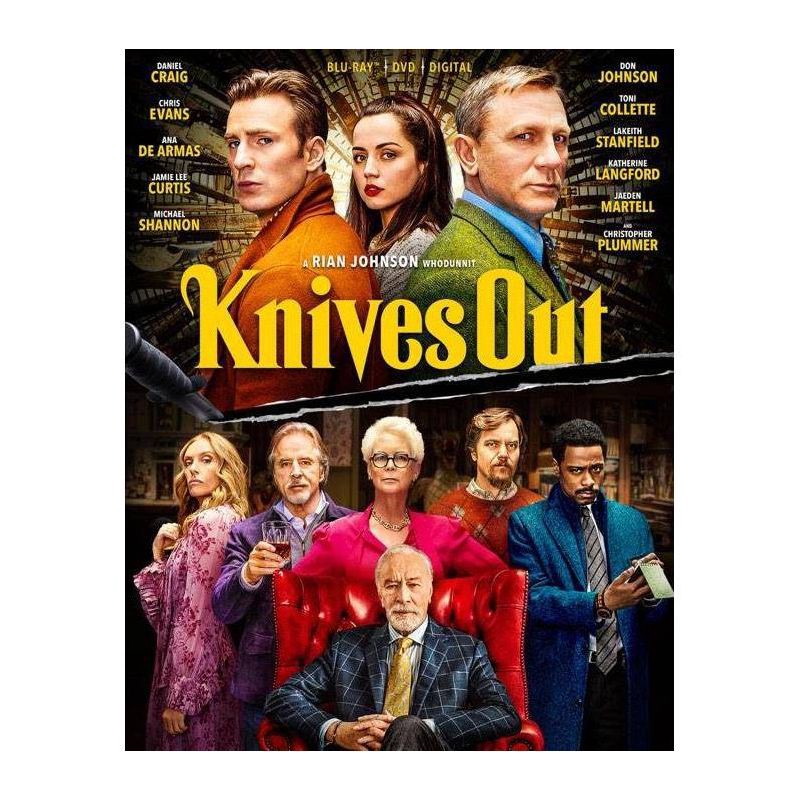 slide 1 of 1, Lionsgate Knives Out (Blu-ray + DVD + Digital), 1 ct