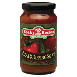 Rocky Rococo Pizza & Dipping Sauce