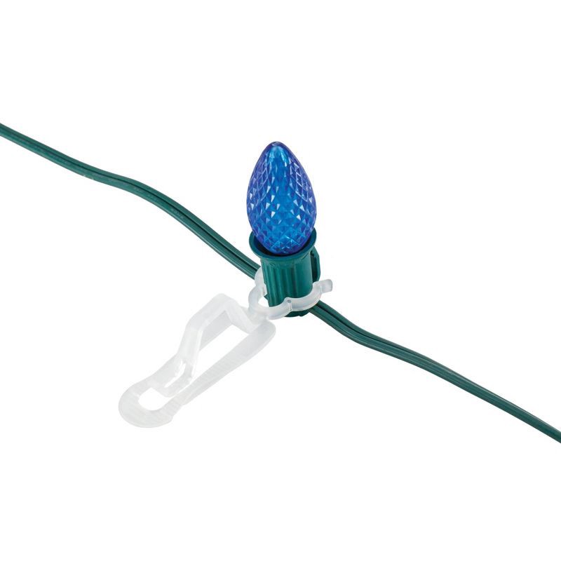 slide 4 of 4, Simple Living Solutions 300ct Universal Light Clips: No Assembly, Clear String Light Accessories, 300 ct