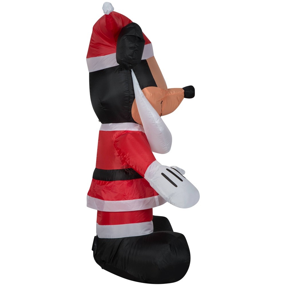 slide 3 of 5, Disney Mickey Mouse with Beard Inflatable Christmas Decorations, 1 ct