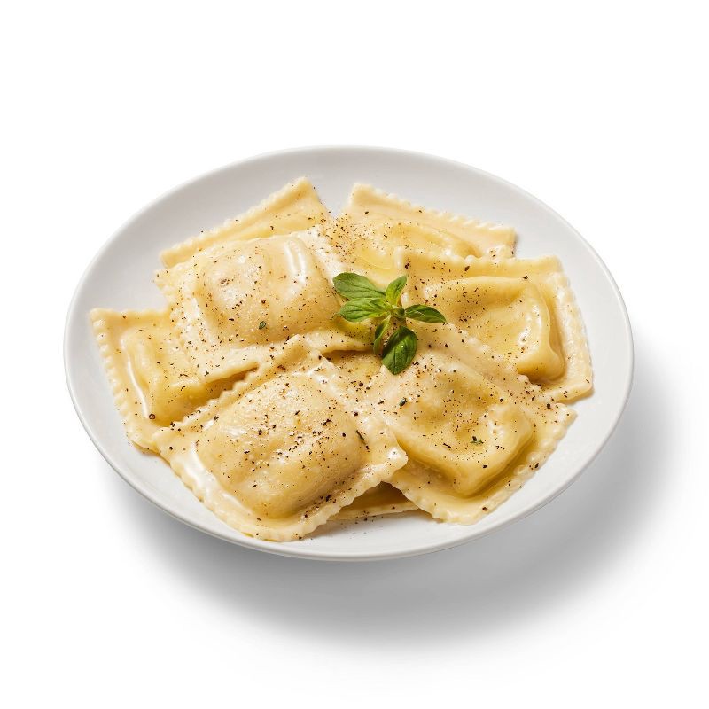 slide 3 of 4, Roasted Chicken, Garlic & Herb Ravioli - 9oz - Good & Gather™, 9 oz