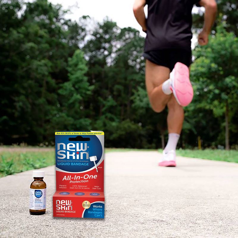 slide 4 of 5, New-Skin Liquid Bandage Brush – 1.0fl oz, 1 fl oz