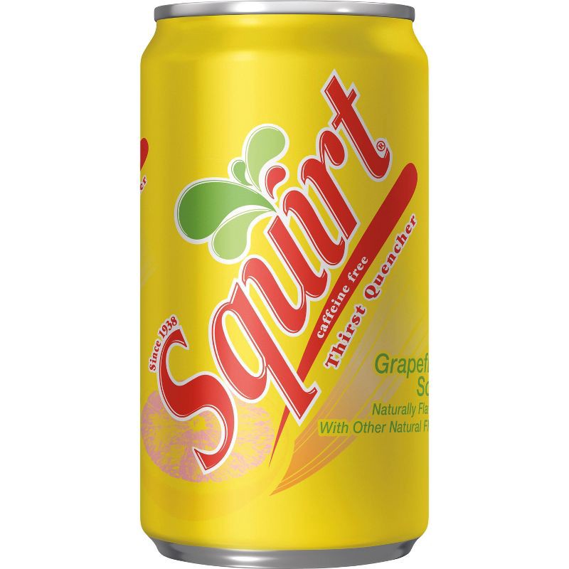 slide 5 of 7, Squirt Soda - 10pk/7.5 fl oz Mini Cans, 10 ct; 7.5 fl oz