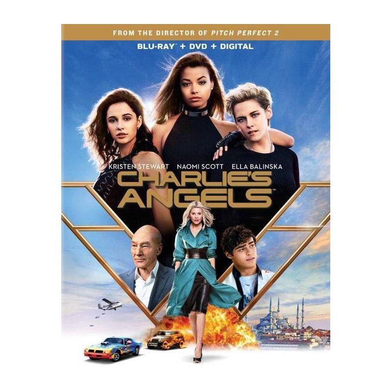 slide 1 of 1, Sony Pictures Charlie's Angels (2019) (Blu-ray + DVD + Digital), 1 ct