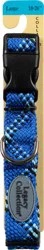 Legacy Collection Large Blue Flat Braided Collar 1 ea