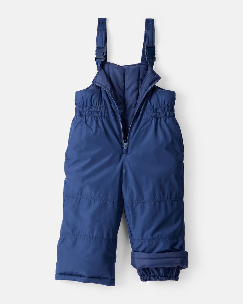 slide 4 of 5, Carter's Toddler Boy 2-Piece Hooded Snowsuit Jacket & Bib Set - Navy Navy 2T, 2 pc