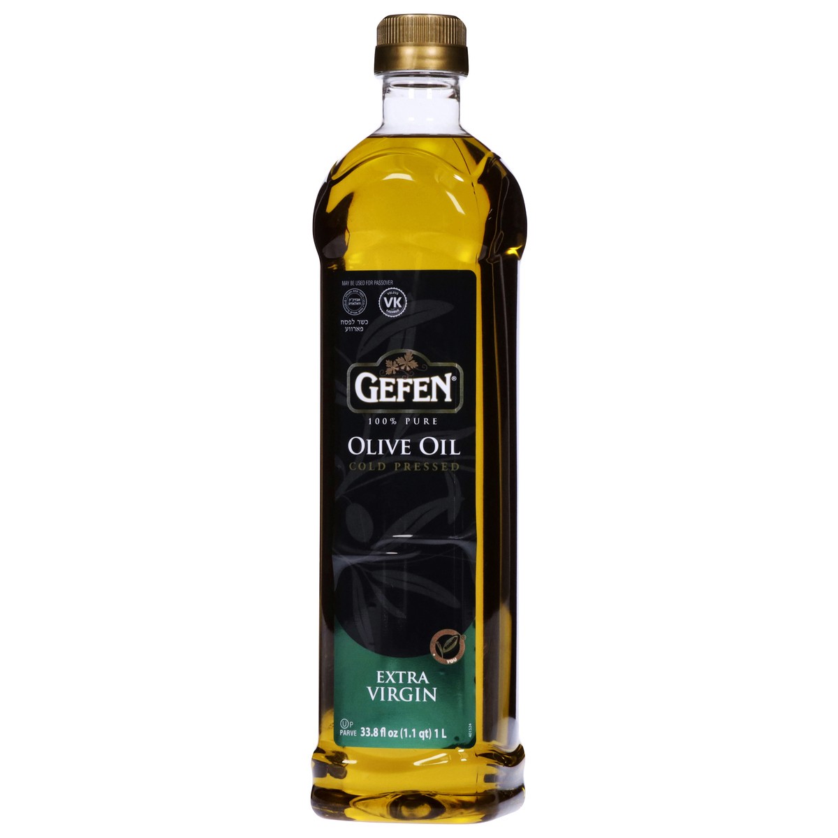 slide 4 of 9, Gefen Cold Pressed Extra Virgin Olive Oil 33.8 fl oz, 33.8 fl oz