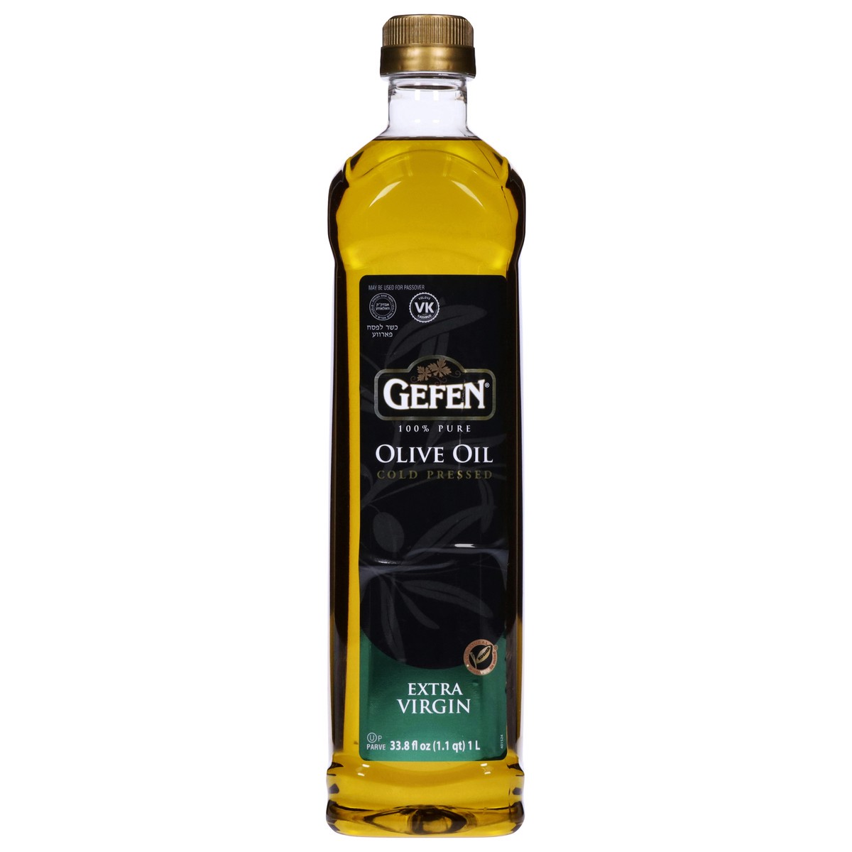 slide 1 of 9, Gefen Cold Pressed Extra Virgin Olive Oil 33.8 fl oz, 33.8 fl oz