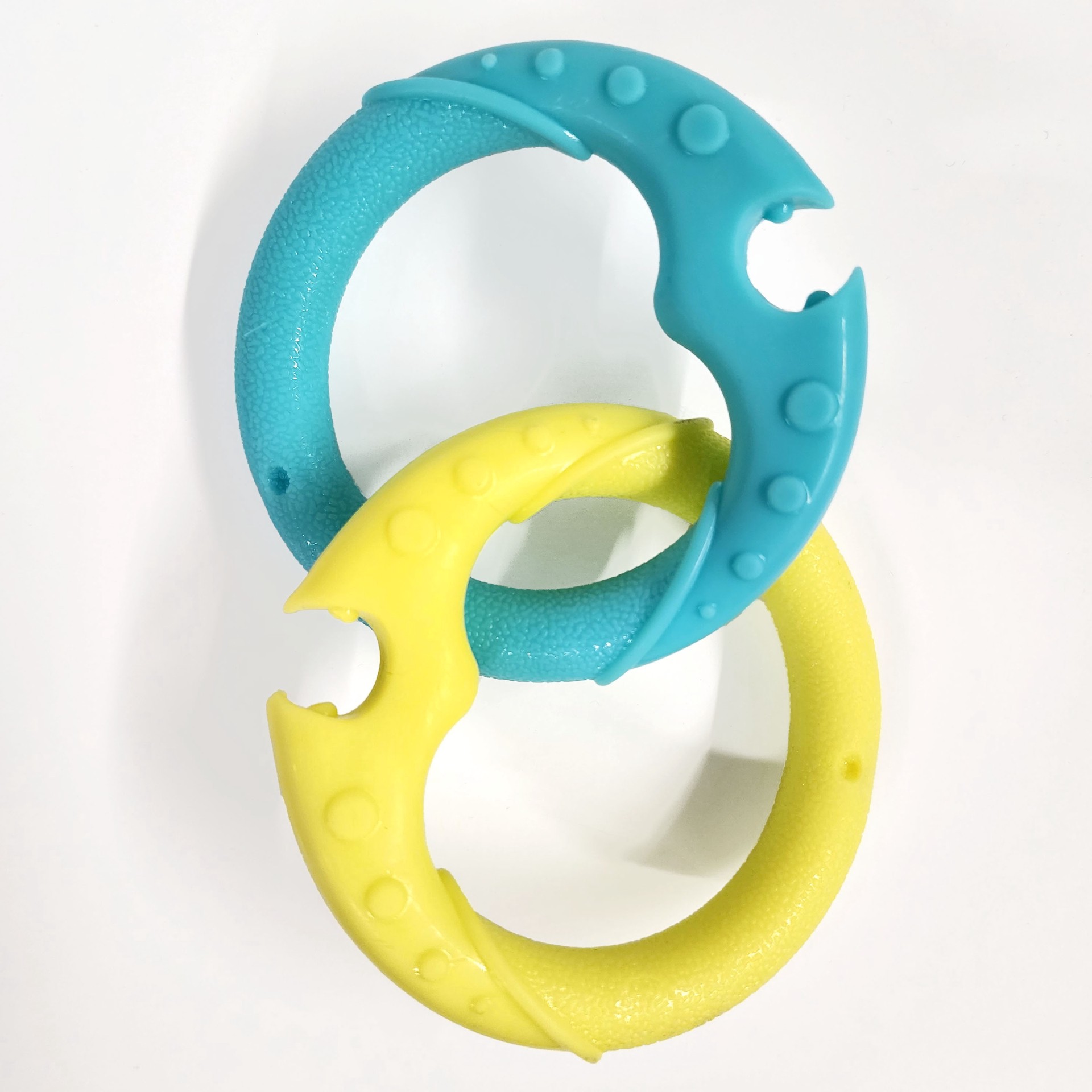 slide 8 of 10, Nylabone Power Play Puppy Toy Rings Small/Regular - Up to 25 Ibs(1 Count), 1 ct