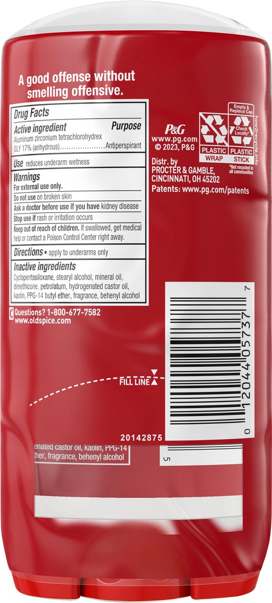 slide 3 of 8, Old Spice High Endurance Anti-Perspirant Deodorant for Men, Pure Sport Scent, 3.3 oz Twin Pack, 2 ct