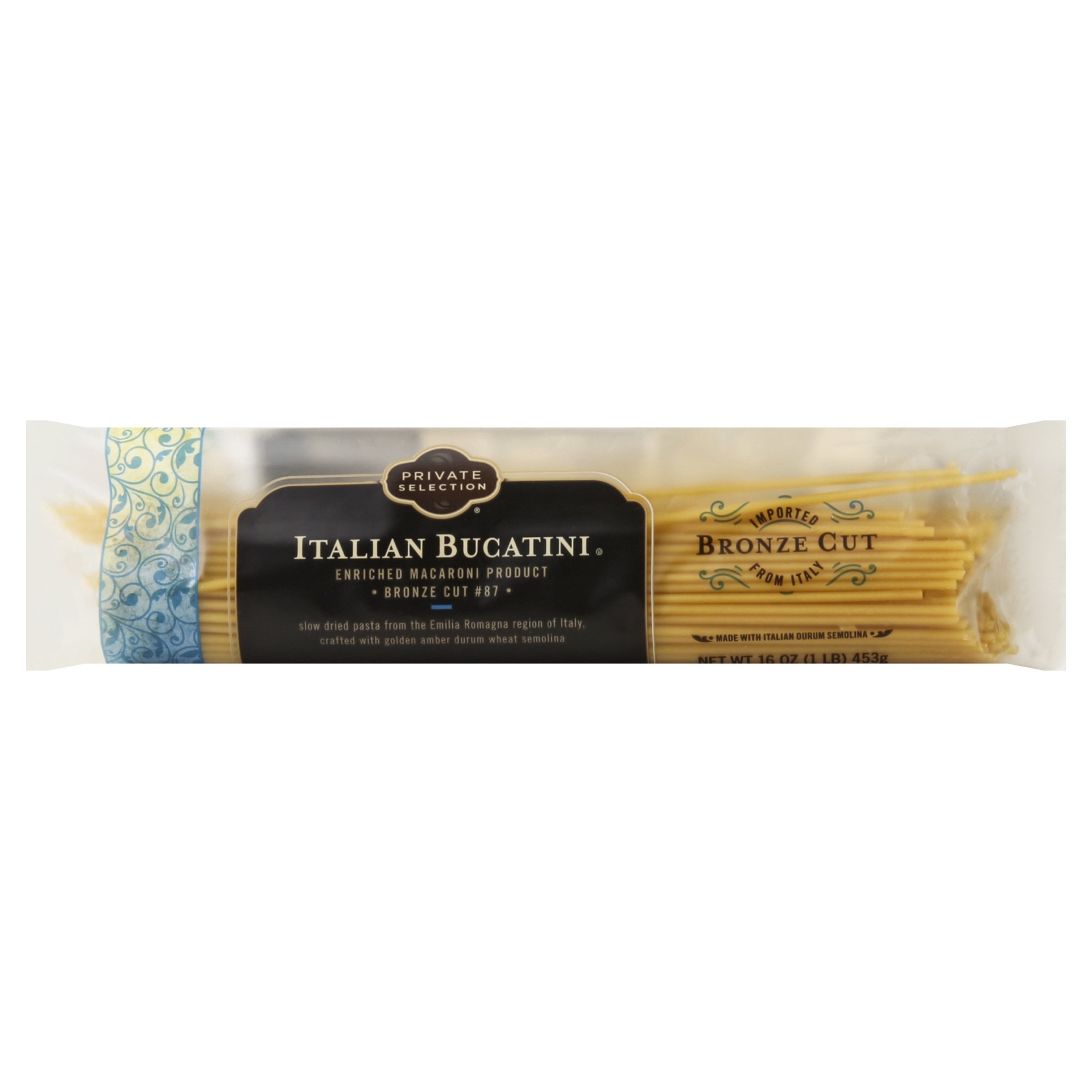 slide 1 of 1, Private Selection Italian Bucatini 16 oz, 16 oz