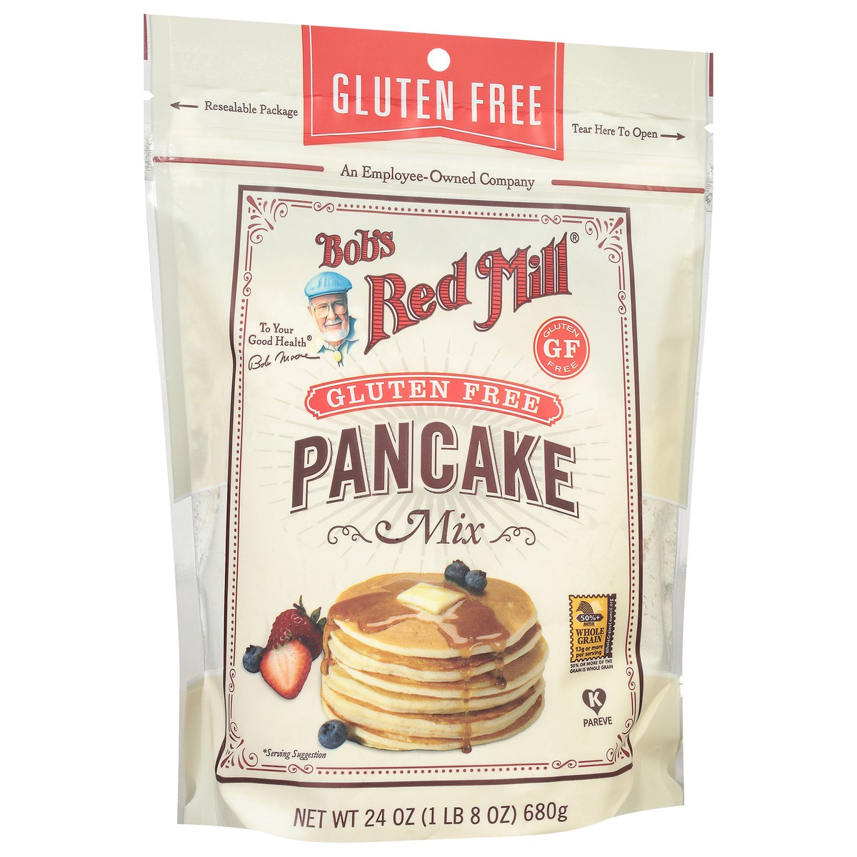 slide 5 of 9, Bob's Red Mill Gluten Free Pancake Mix 24 oz, 24 oz