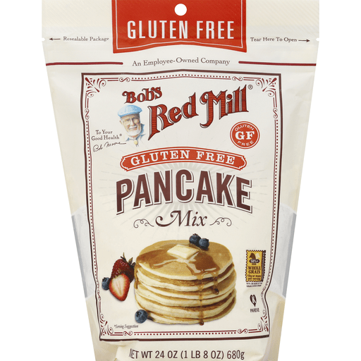 slide 1 of 1, Bob's Red Mill Gluten Free Pancake Mix, 24 oz