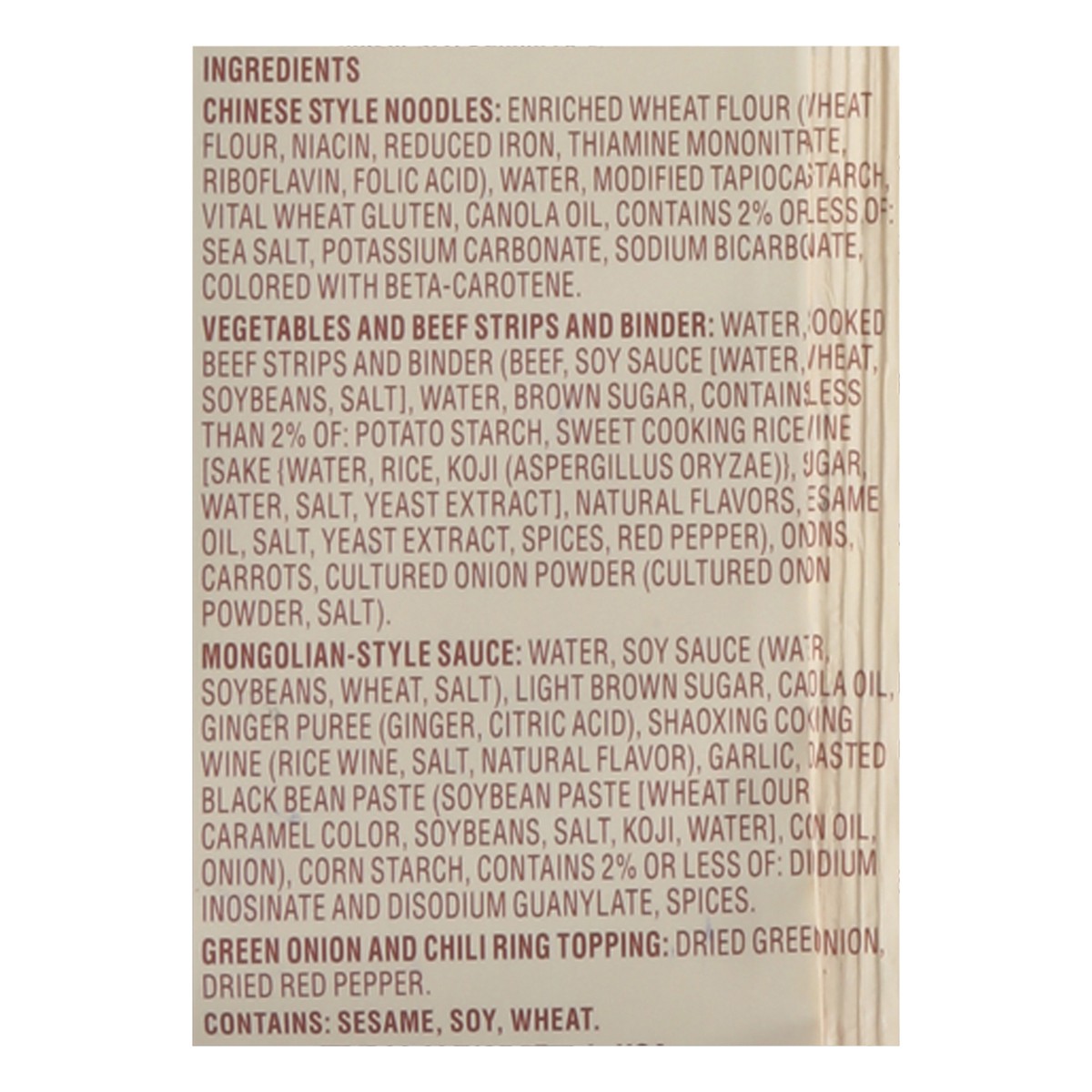 slide 9 of 14, Pulmuone Stir-Fry Noodles with Mongolian-Style Beef 19.1 oz, 19.1 oz