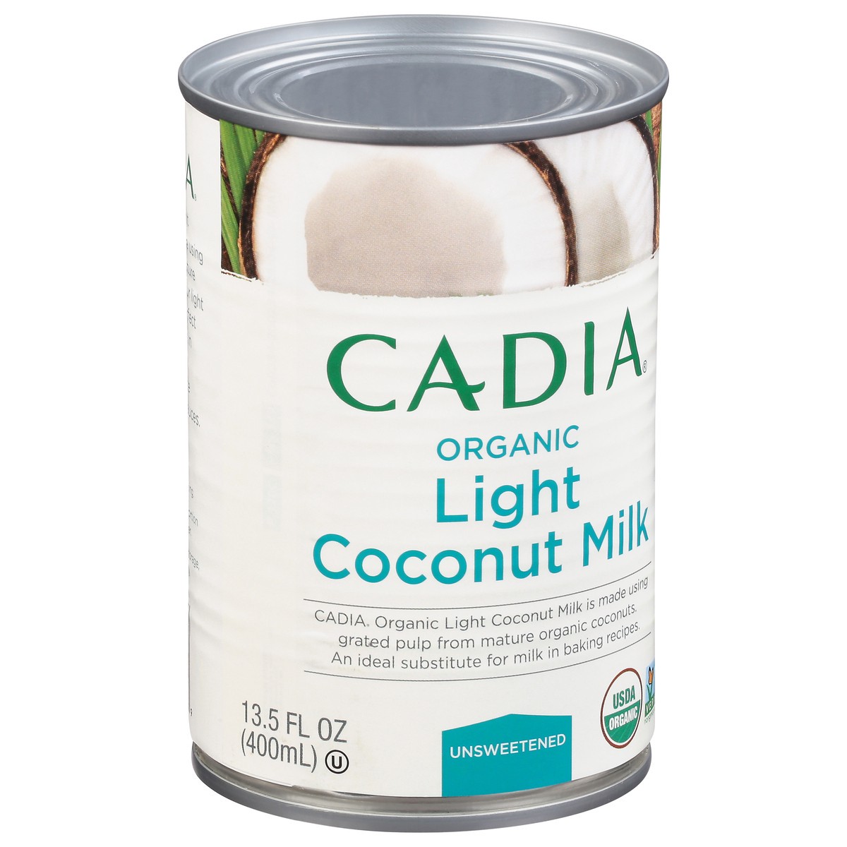slide 3 of 12, Cadia Organic Coconut Milk Light, 13.5 oz