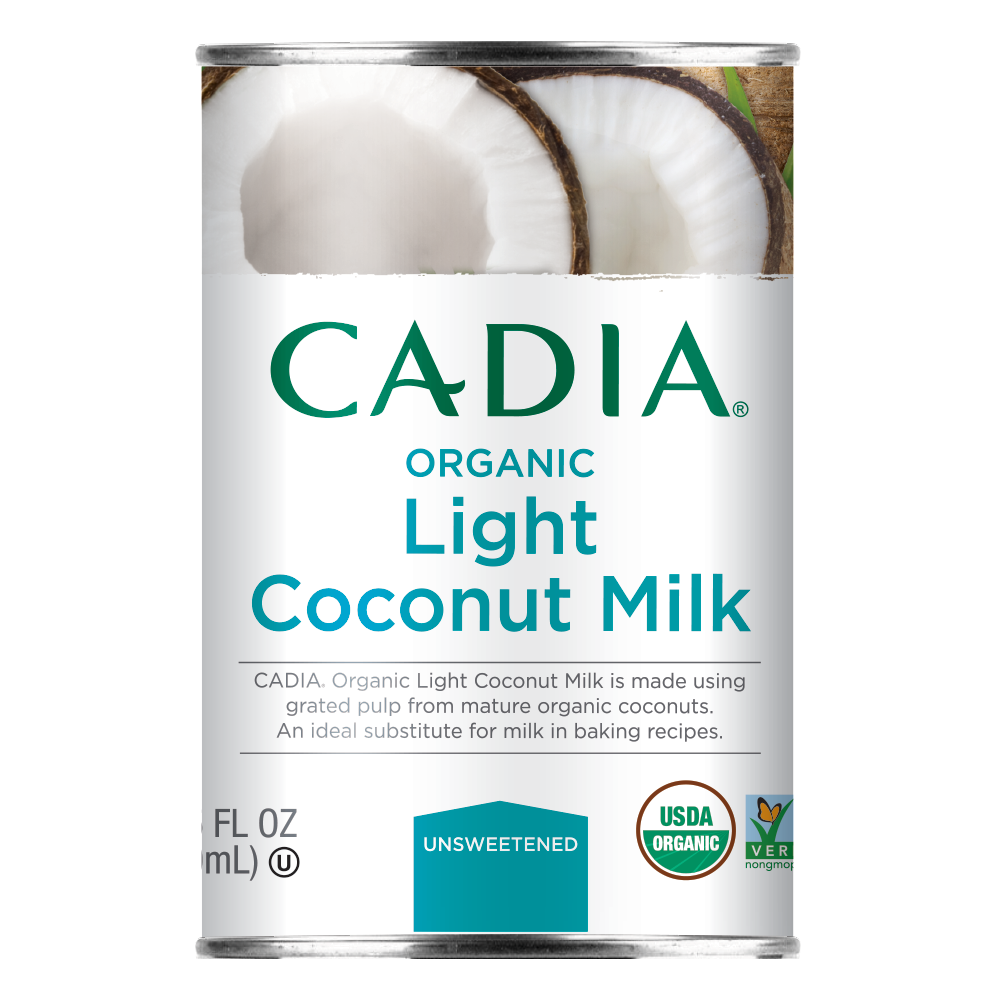 slide 1 of 1, Cadia Organic Light Coconut Milk, 13.5 fl oz