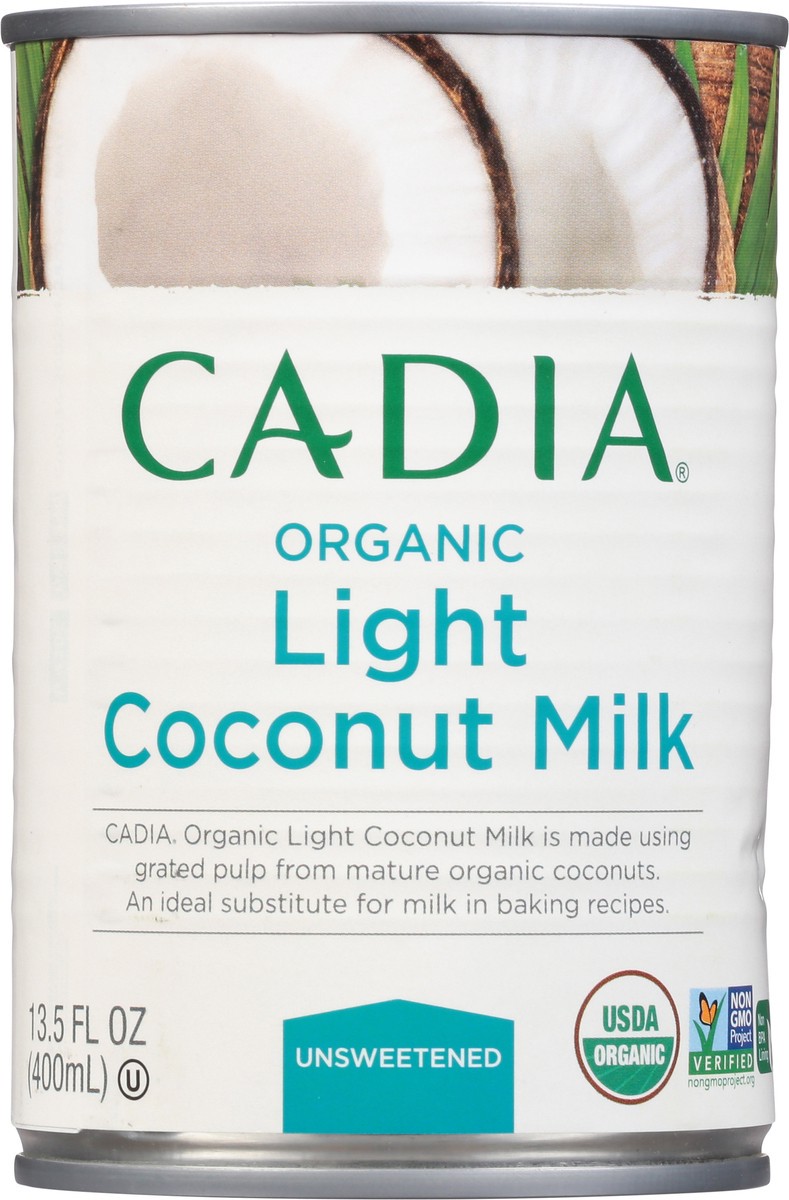 slide 7 of 12, Cadia Organic Coconut Milk Light, 13.5 oz