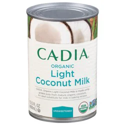 Cadia Organic Coconut Milk Light - 13.5 oz