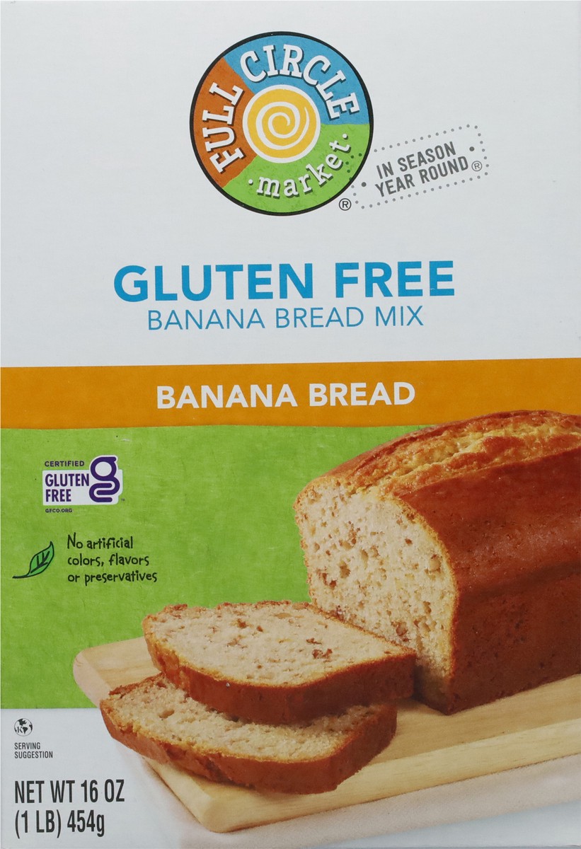 slide 9 of 9, Full Circle Market Gluten Free Banana Bread Mix 16 oz, 16 oz