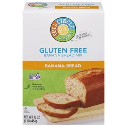 Full Circle Market Gluten Free Banana Bread Mix 16 oz