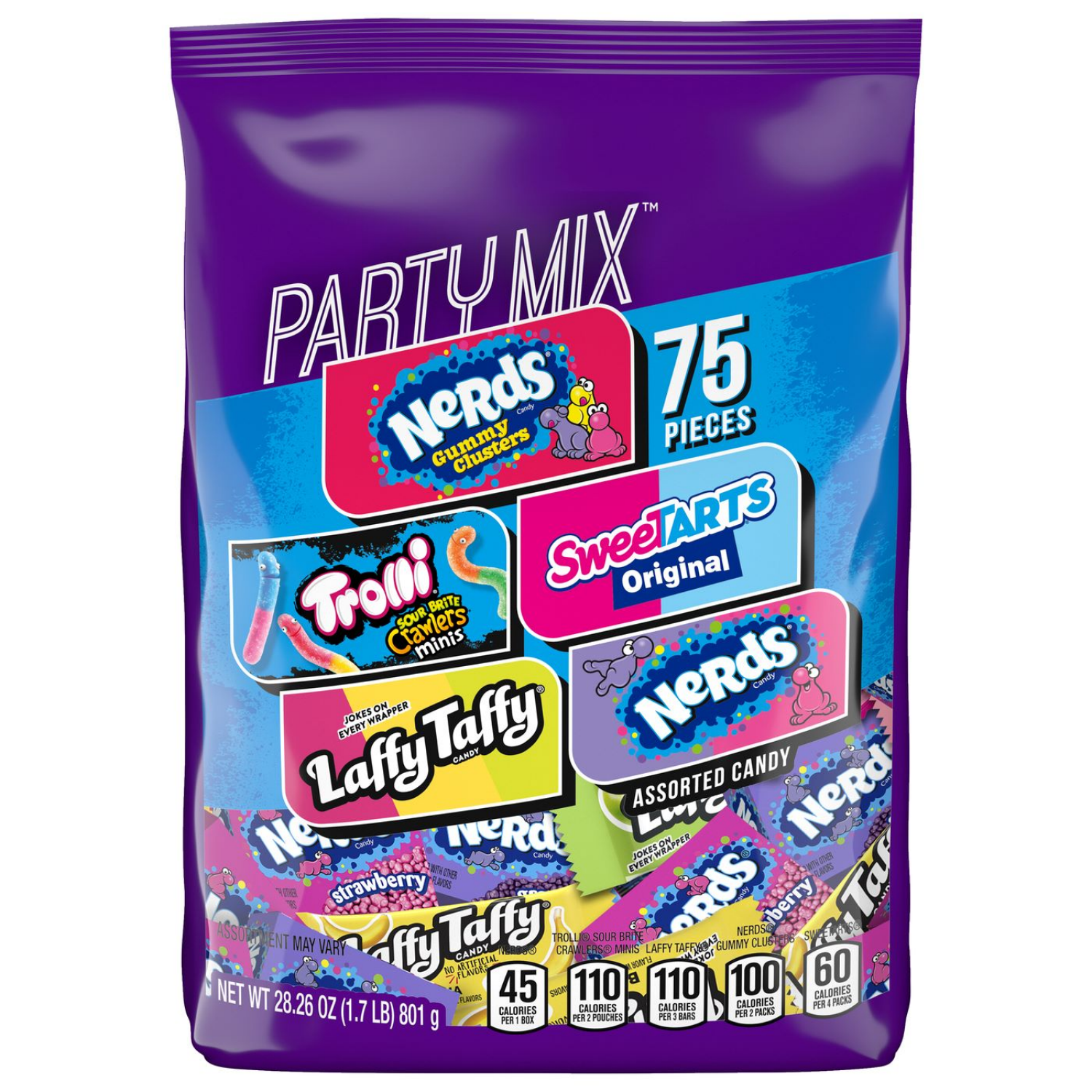 slide 1 of 1, Ferrara Assorted Candy Party Mix 75 ea, 75 ct