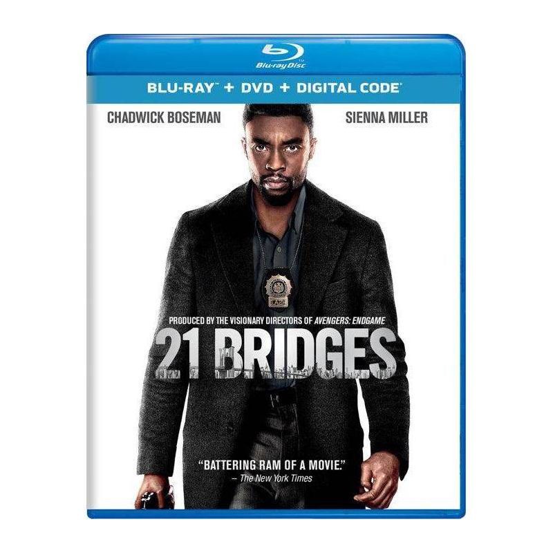 slide 1 of 1, Universal Home Video 21 Bridges (Blu-ray + DVD + Digital), 1 ct