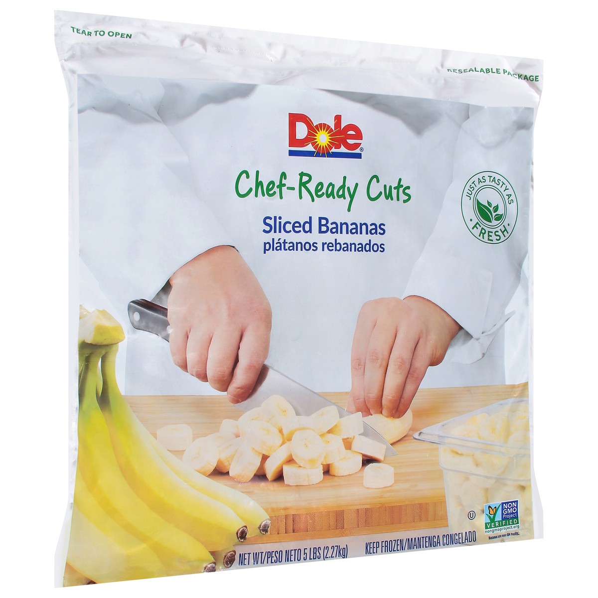 slide 3 of 13, Dole Sliced Bananas, 5 lb