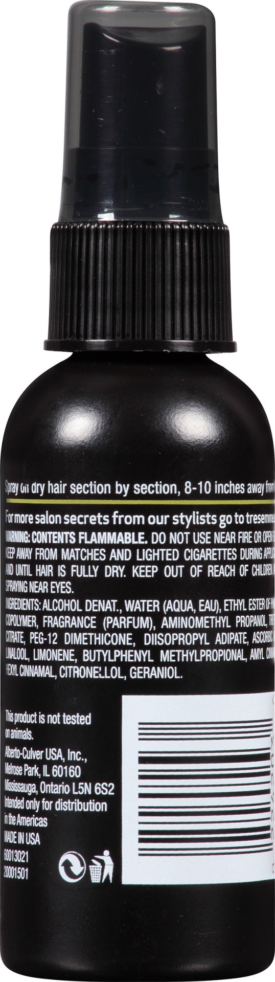 slide 4 of 5, TRESemmé Extra Hold Non-Aerosol Hairspray, 2 oz, 1 ct