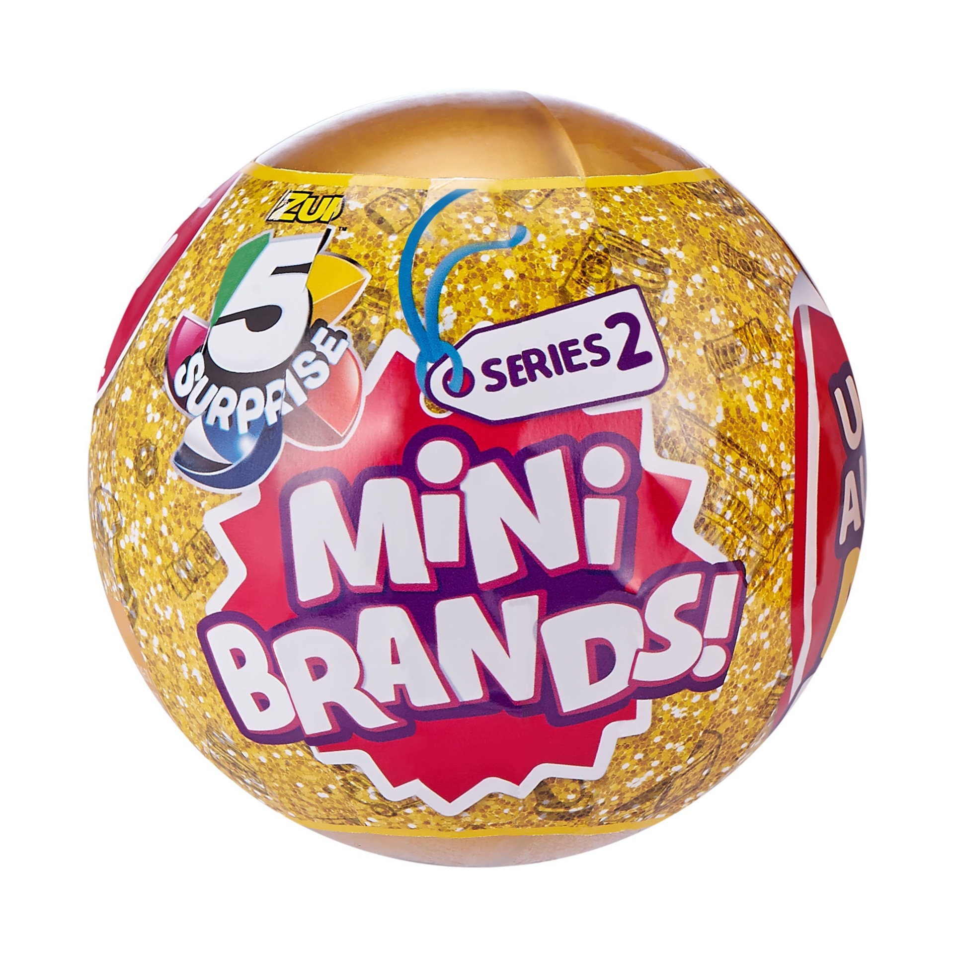 slide 1 of 16, 5 Surprise Mini Brands! Surprise Ball - Series 2, 1 ct
