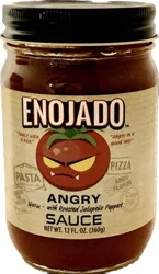 Enojado Angry Roasted Jalapeno Pepper Pizza & Pasta Sauce