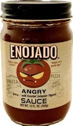 Enojado Angry Roasted Jalapeno Pepper Pizza & Pasta Sauce