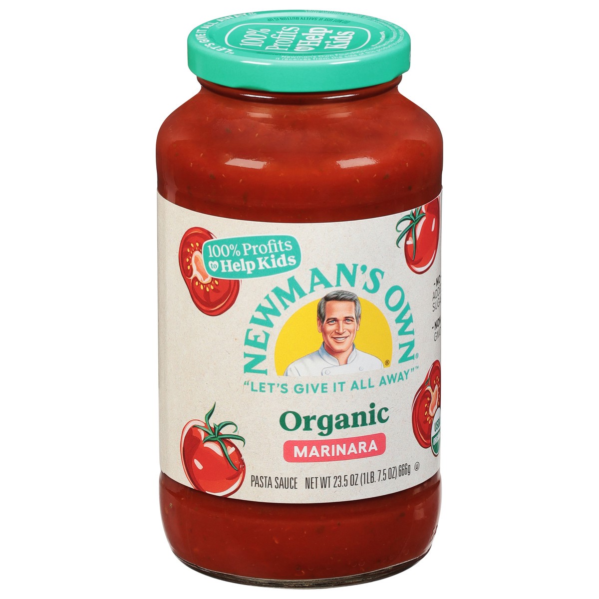 slide 12 of 12, Newman's Own Organic Marinara Pasta Sauce 23.5 oz, 23.5 oz