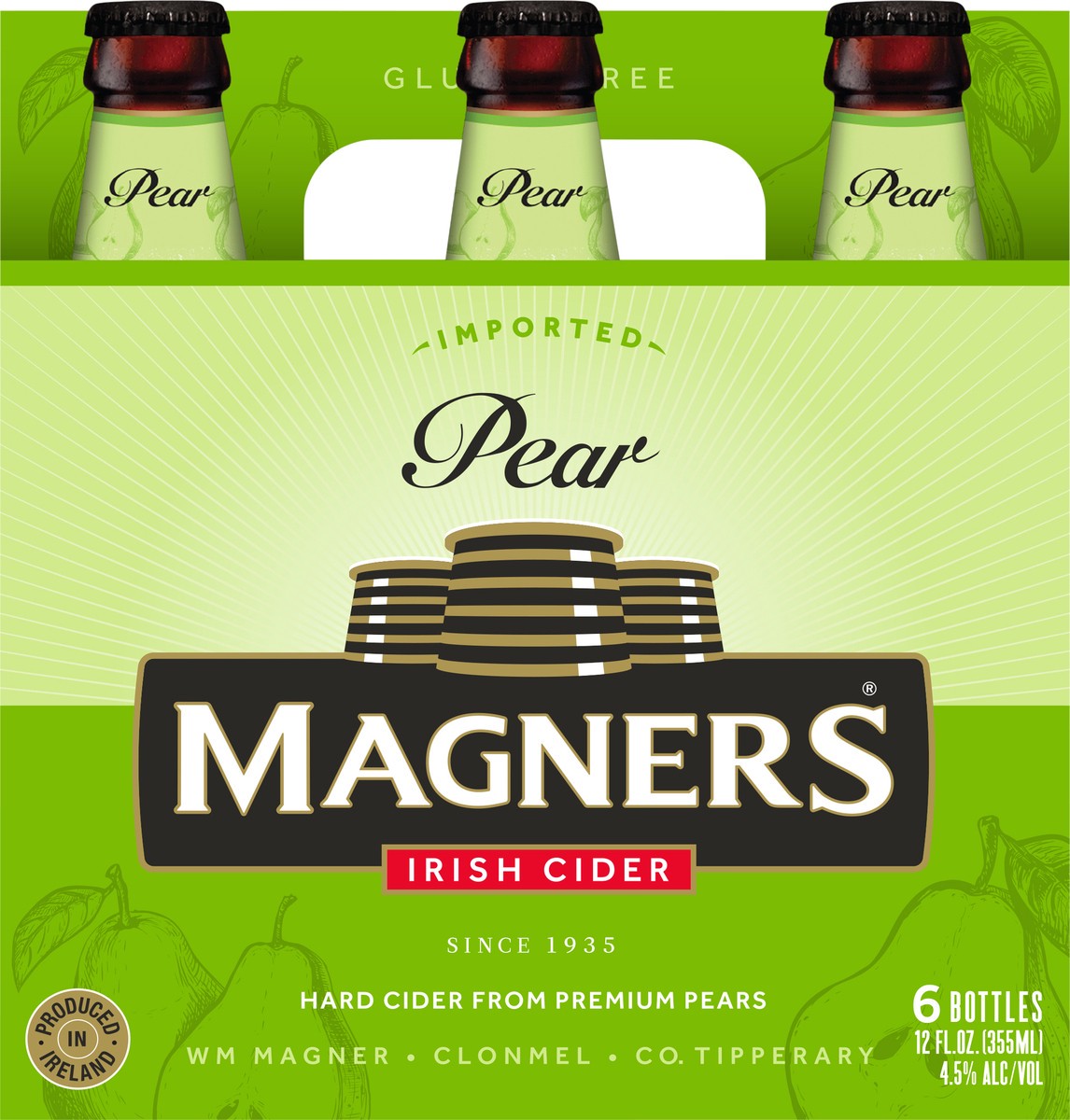 slide 4 of 5, Magners Pear Hard Cider 6Pk, 72 fl oz