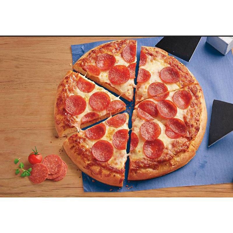 slide 4 of 4, Self-Rising Crust Uncured Pepperoni Frozen Pizza - 30oz - Good & Gather™, 30 oz