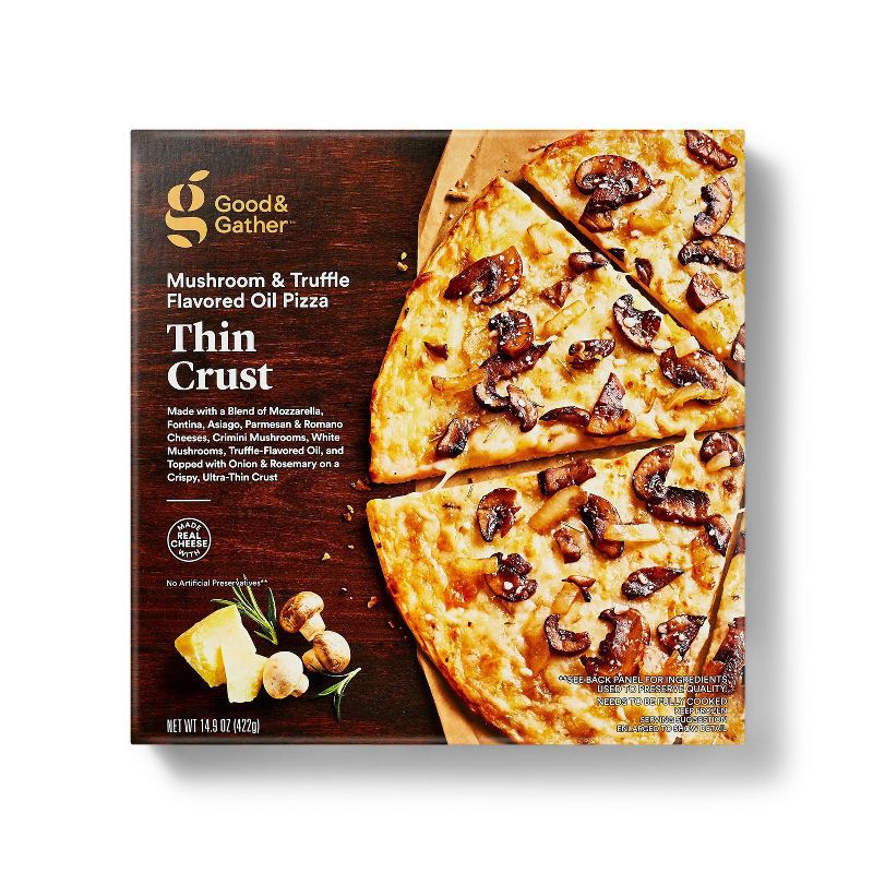 Real Good Foods Truffle & Mushroom, Superfood Crust Pizza