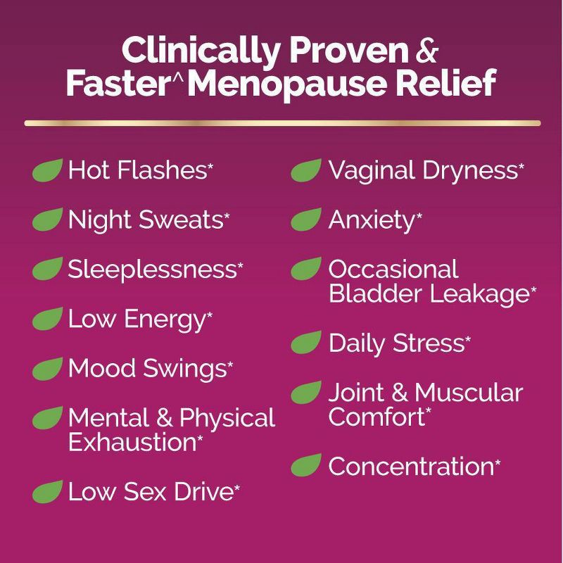 slide 7 of 7, Estroven Complete Menopause Relief Vegan Caplets - 28ct, 28 ct