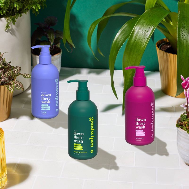 slide 4 of 6, Goodwipes Down There Wash - Rosewater - 8 fl oz, 8 fl oz