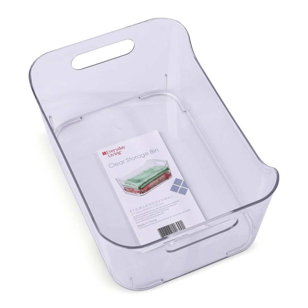 slide 3 of 3, Everyday Living® Storage Bin Organizer Small, 1 ct