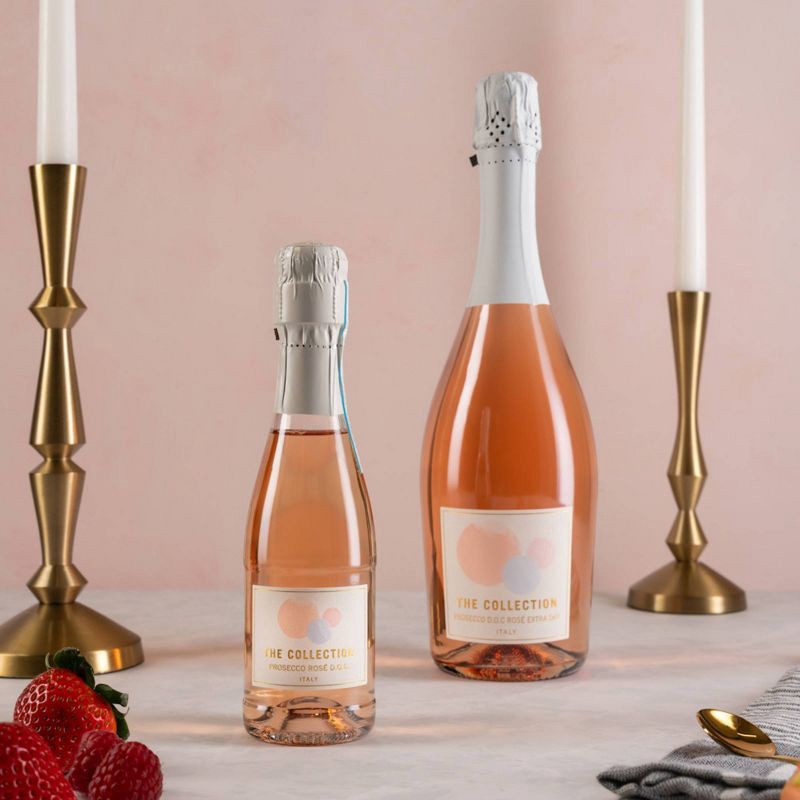 slide 2 of 5, The Collection Prosecco Rosé Wine - 187ml Bottle, 187 ml