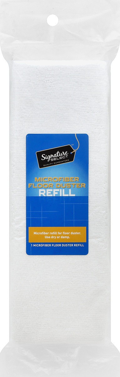 slide 2 of 2, Signature Select Microfiber Floor Duster Refill 1 ea, 1 ct