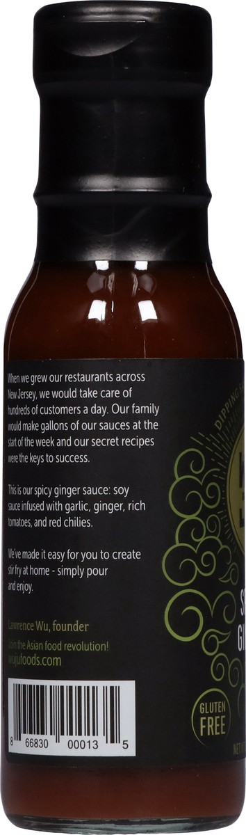 slide 8 of 14, WUJU Spicy Ginger Dipping Sauce & Marinade 8 fl oz, 8 fl oz